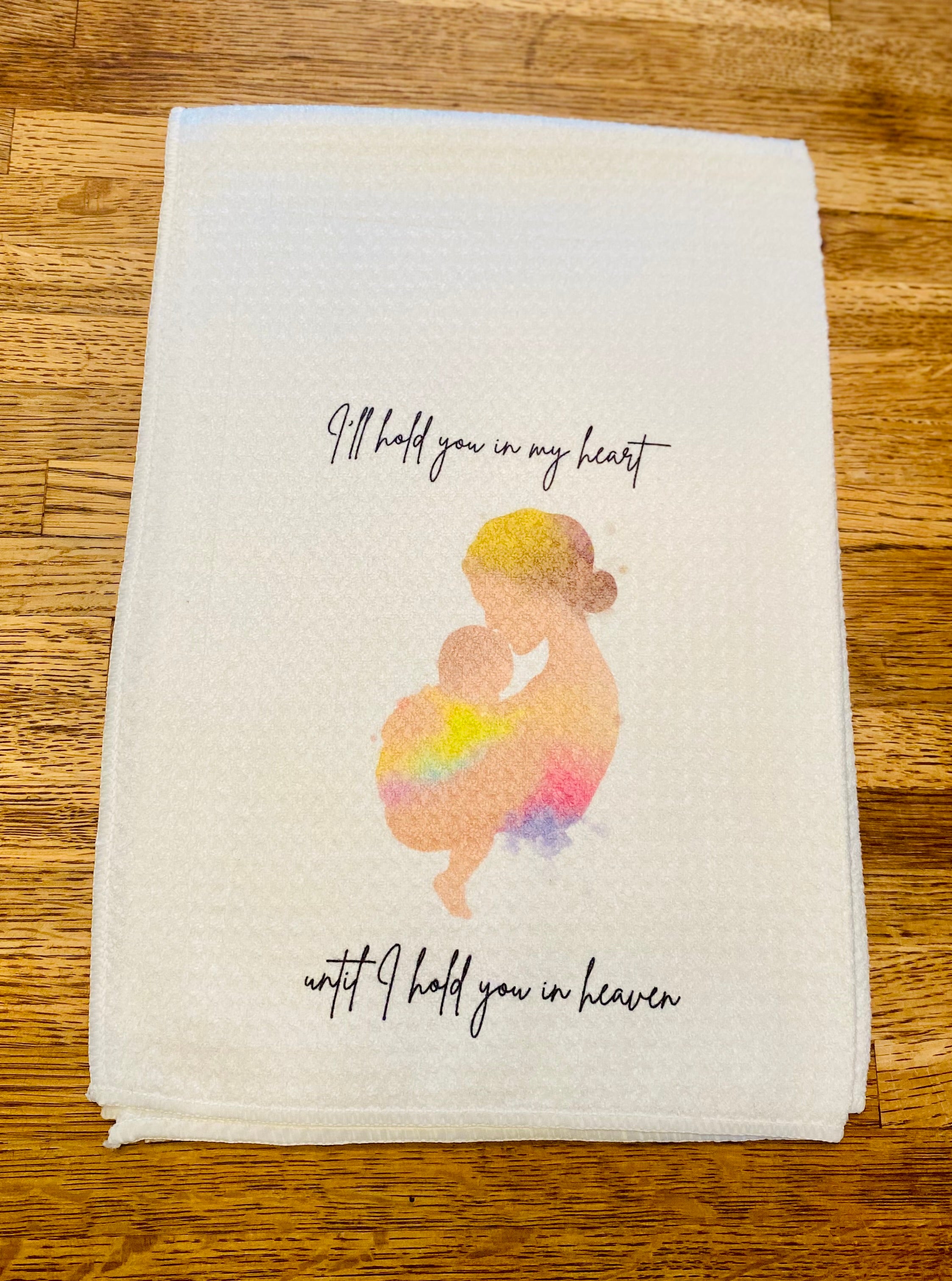 Cecilia Jane Tea Towel
This tea towel is named in honor of Cecilia Jane who went to be with Jesus in October of 2022. 
16"x24" microfiber waffle weave towel
Wash cold, tumble dry low