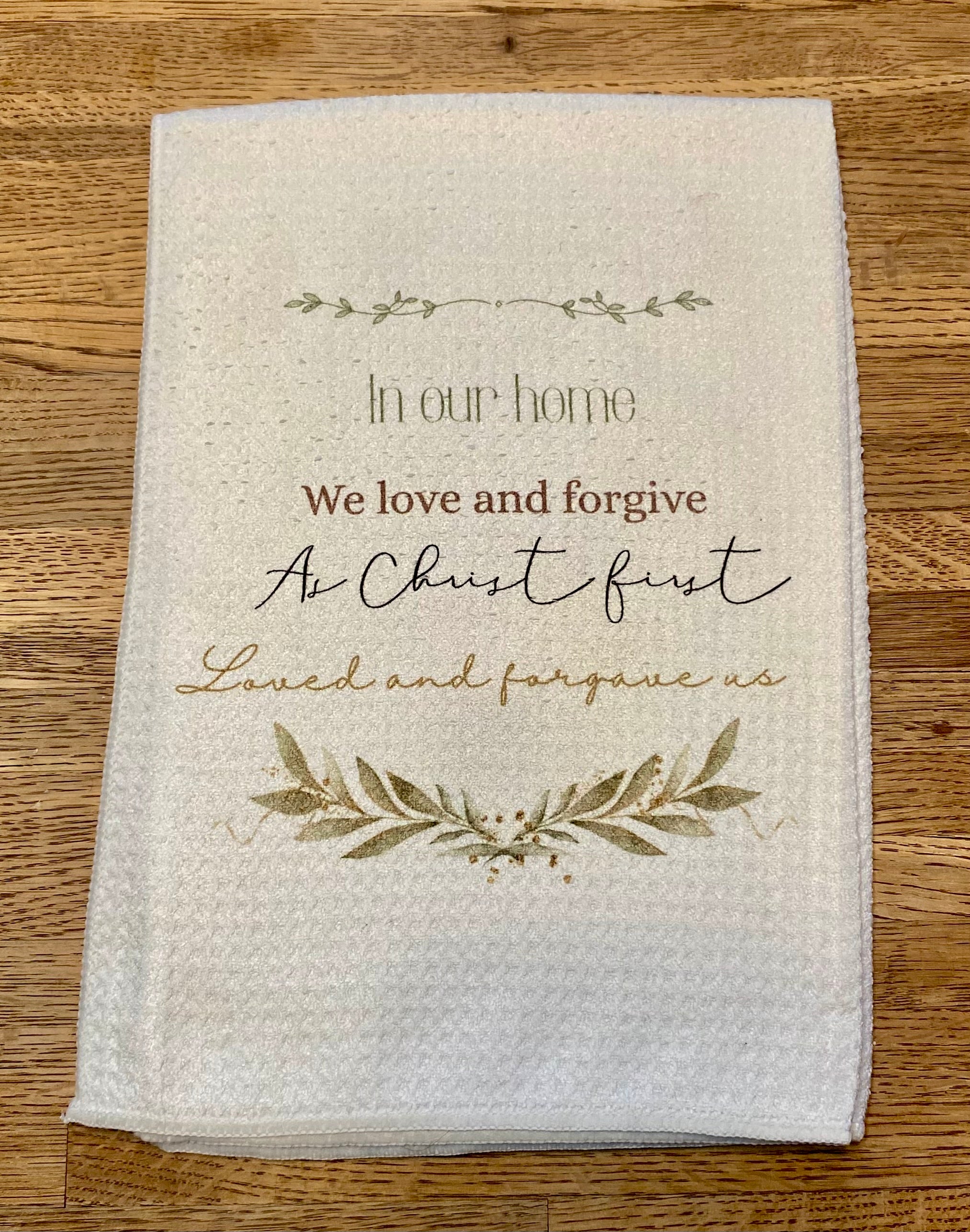 In Our Home Tea Towel