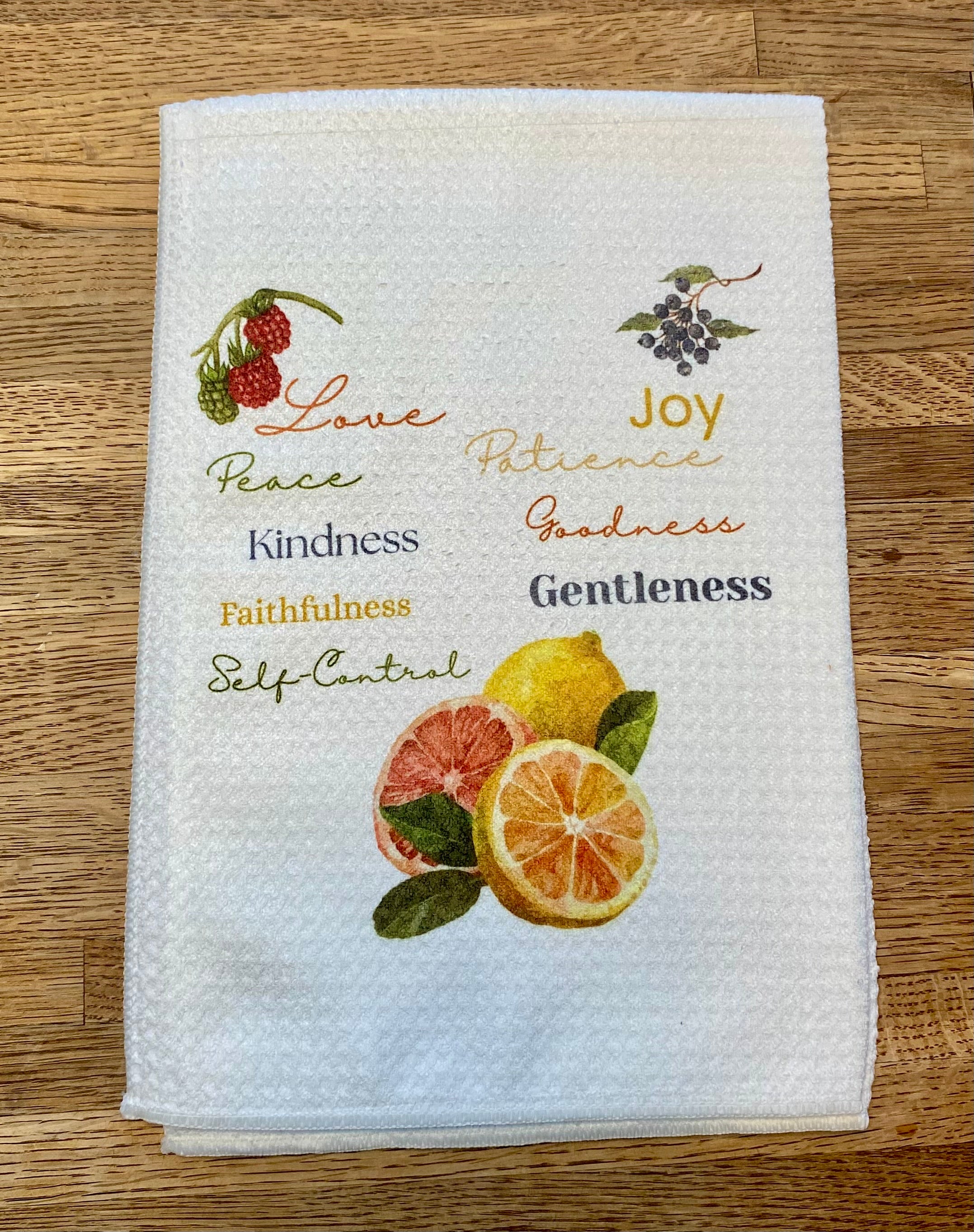 Fruit Of The Spirit Tea Towel